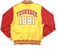 Big Boy Tuskegee Golden Tigers S8 Mens Baseball Jacket [Gold]
