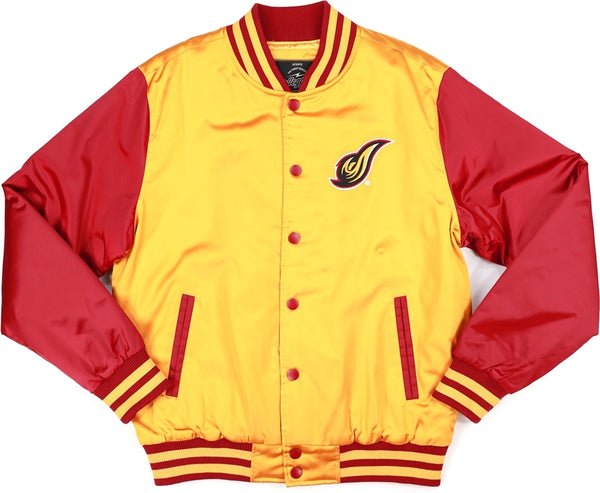 Big Boy District Of Columbia Firebirds S8 Mens Baseball Jacket [Gold]