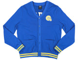 Big Boy Albany State Golden Rams S6 Mens Cardigan [Royal Blue]