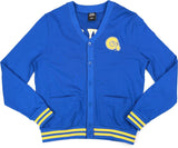 Big Boy Albany State Golden Rams S6 Mens Cardigan [Royal Blue]