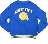 Big Boy Albany State Golden Rams S6 Mens Cardigan [Royal Blue]