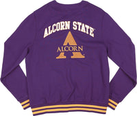 Big Boy Alcorn State Braves S6 Mens Cardigan [Purple]