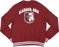 Big Boy Alabama A&M Bulldogs S6 Mens Cardigan [Maroon]