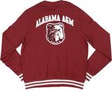 Big Boy Alabama A&M Bulldogs S6 Mens Cardigan [Maroon]