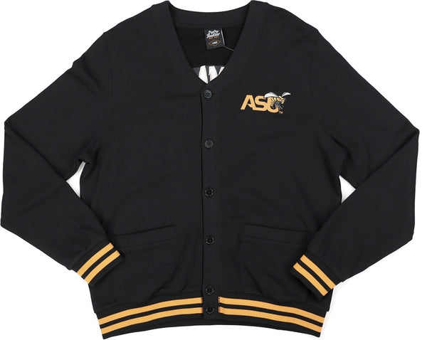 Big Boy Alabama State Hornets S6 Mens Cardigan [Black]