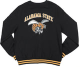 Big Boy Alabama State Hornets S6 Mens Cardigan [Black]
