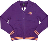 Big Boy Edward Waters Tigers S6 Mens Cardigan [Purple]