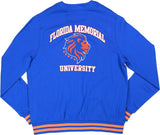 Big Boy Florida Memorial Lions S6 Mens Cardigan [Royal Blue]
