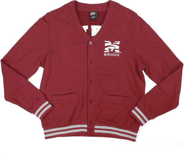 Big Boy Morehouse Maroon Tigers S6 Mens Cardigan [Maroon]