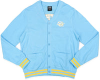 Big Boy Southern Jaguars S6 Mens Cardigan [Sky Blue]