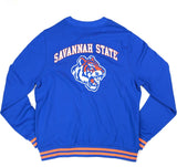 Big Boy Savannah State Tigers S6 Mens Cardigan [Royal Blue]