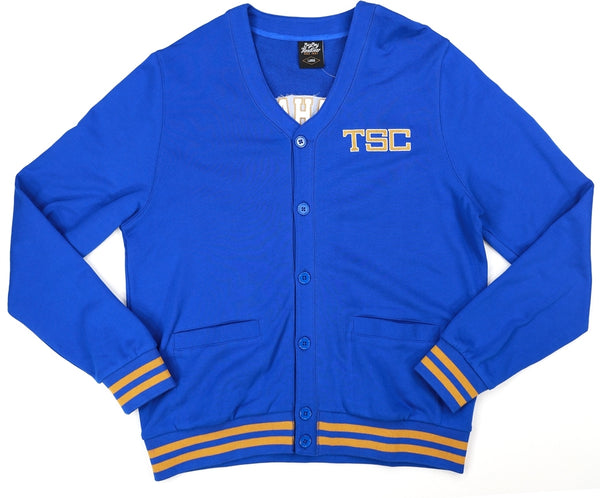 Big Boy Tallahassee Eagles S6 Mens Cardigan [Royal Blue]