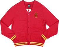 Big Boy Tuskegee Golden Tigers S6 Mens Cardigan [Crimson Red]
