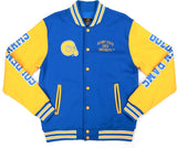 Big Boy Albany State Golden Rams S1 Mens Fleece Jacket [Royal Blue]