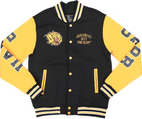 Big Boy Arkansas At Pine Bluff Golden Lions S1 Mens Fleece Jacket [Black]