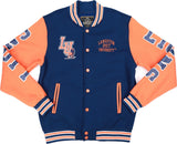 Big Boy Langston Lions S1 Mens Fleece Jacket [Navy Blue]
