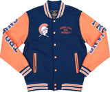Big Boy Virginia State Trojans S1 Mens Fleece Jacket [Navy Blue]
