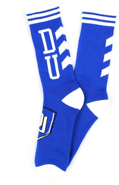 Big Boy Dillard Bleu Devils S6 Mens Athletic Socks [Royal Blue]