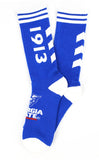 Big Boy Georgia State Panthers S6 Mens Athletic Socks [Royal Blue]