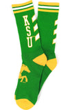 Big Boy Kentucky State Thorobreds S6 Mens Athletic Socks [Green]