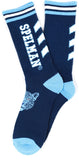 Big Boy Spelman Jaguars S6 Mens Athletic Socks [Navy Blue]