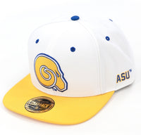 Big Boy Albany State Golden Rams S145 Mens Snapback Cap [White]