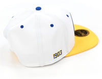 Big Boy Albany State Golden Rams S145 Mens Snapback Cap [White]