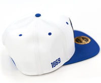 Big Boy Dillard Bleu Devils S145 Mens Snapback Cap [White]