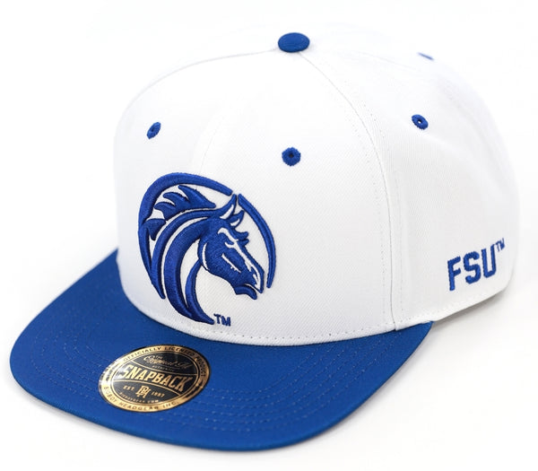 Big Boy Fayetteville State Broncos S145 Mens Snapback Cap [White]
