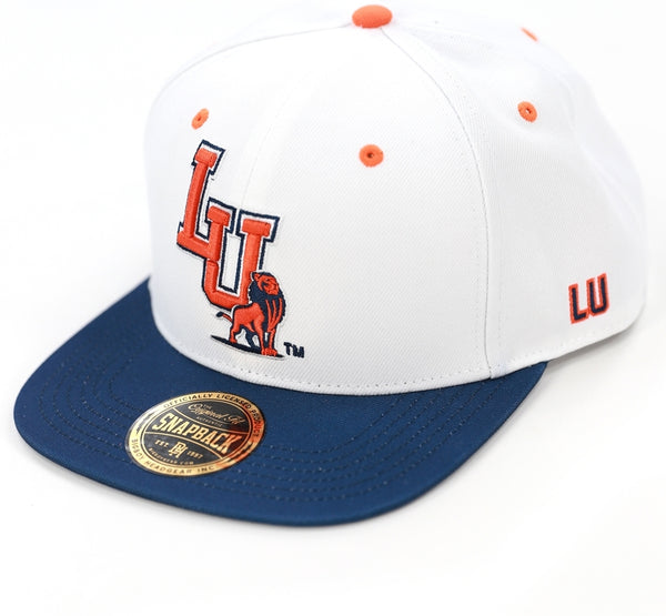 Big Boy Langston Lions S145 Mens Snapback Cap [White]
