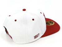Big Boy Morehouse Maroon Tigers S145 Mens Snapback Cap [White]