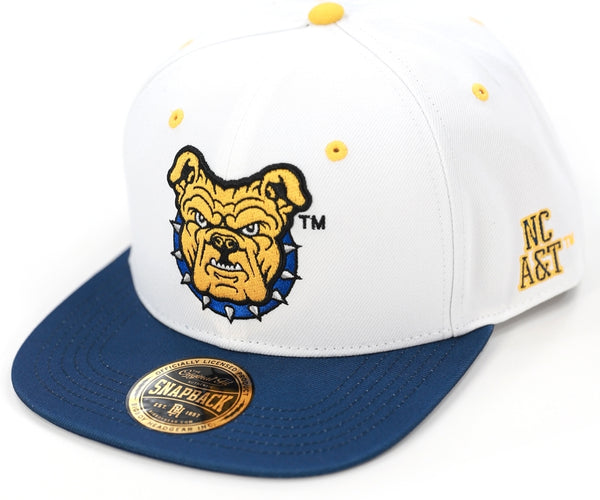 Big Boy North Carolina A&T Aggies S145 Mens Snapback Cap [White]