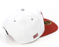 Big Boy Virginia Union Panthers S145 Mens Snapback Cap [White]