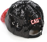 Big Boy Clark Atlanta Panthers S145 Womens Sequins Cap [Black]