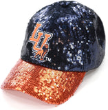 Big Boy Langston Lions S145 Womens Sequins Cap [Navy Blue]