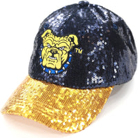 Big Boy North Carolina A&T Aggies S145 Womens Sequins Cap [Navy Blue]