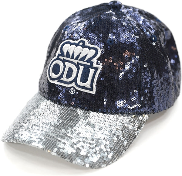 Big Boy Old Dominion Monarchs S145 Womens Sequins Cap [Navy Blue]