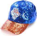 Big Boy Savannah State Tigers S145 Womens Sequins Cap [Royal Blue]