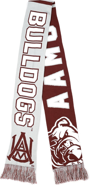 Big Boy Alabama A&M Bulldogs S9 Scarf [Maroon]