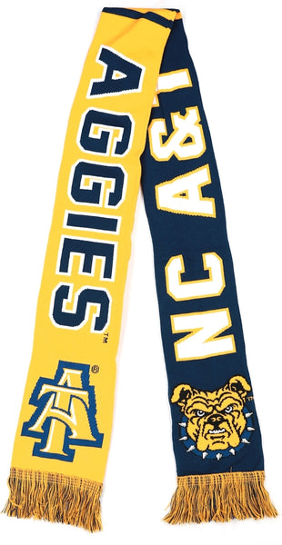 Big Boy North Carolina A&T Aggies S9 Scarf [Navy Blue]