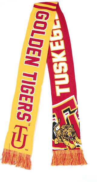 Big Boy Tuskegee Golden Tigers S9 Scarf [Crimson Red]