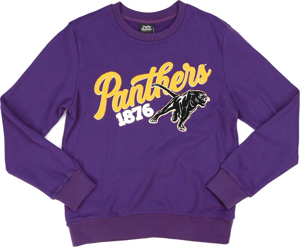 Big Boy Prairie View A&M Panthers S5 Mens Crewneck Sweatshirt [Purple]