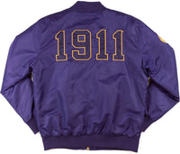 Big Boy Omega Psi Phi Divine 9 S4 Bomber Jacket [Purple]