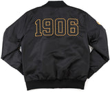 Big Boy Alpha Phi Alpha Divine 9 S4 Bomber Jacket [Black]