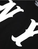 Big Boy New York Black Yankees S1 Mens Long Sleeve Tee [Black]