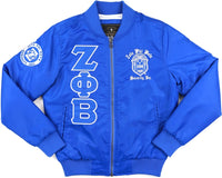 Big Boy Zeta Phi Beta Divine 9 S1 Bomber Jacket [Royal Blue]