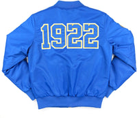 Big Boy Sigma Gamma Rho Divine 9 S1 Bomber Jacket [Royal Blue]