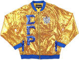 Big Boy Sigma Gamma Rho Divine 9 S4 Sequins Jacket [Gold]