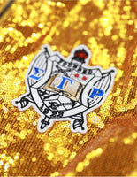 Big Boy Sigma Gamma Rho Divine 9 S4 Sequins Jacket [Gold]