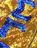 Big Boy Sigma Gamma Rho Divine 9 S4 Sequins Jacket [Gold]